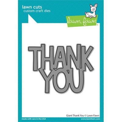 Lawn Fawn Lawn Cuts - Giant Thank You