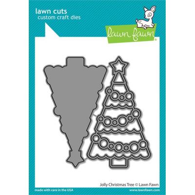 Lawn Fawn Lawn Cuts - Jolly Christmas Tree