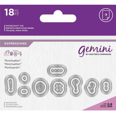 Gemini Expressions Dies - Punctuation