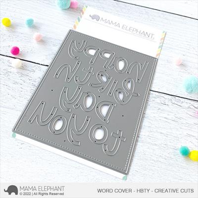 Mama Elephant Creative Cuts - Word Cover