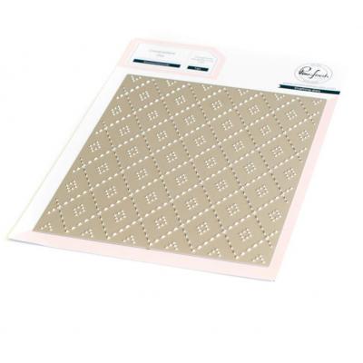 Pinkfresh Studio Essentials Die - Stitched Diamonds Cover Plate