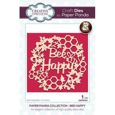 Creative Expressions Paper Panda Craft Dies - Bee Happy