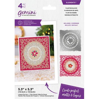 Gemini Christmas Nesting Elements Dies - Yuletide Blooms