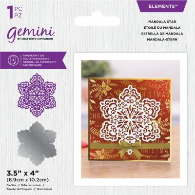 Gemini Elements Die - Doily Mandala Star