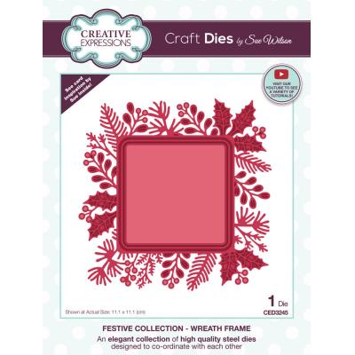 Creative Expressions Sue Wilson Craft Collection Craft Die - Wreath Frame