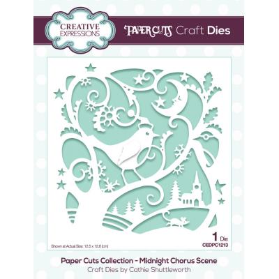 Creative Expressions Paper Cuts Craft Die - Midnight Chorus