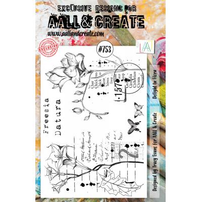 AALL & Create Clear Stamps Nr. 753 - Delight In Flora