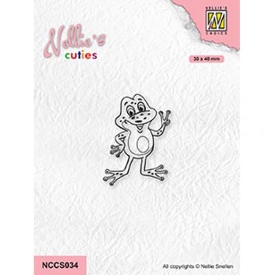 Nellie's Choice Clear Stamp - Cool Frog