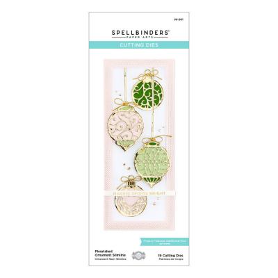 Spellbinders Etched Dies - Flourished Ornament Slimline