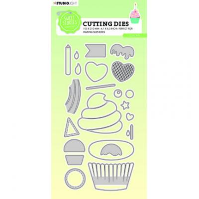 StudioLight Sweet Stories Nr.510 Cutting Die - Cupcake