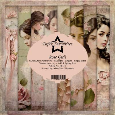 Paper Favourites Designpapier - Rose Girls