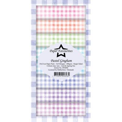 Paper Favourites Designpapier - Pastel Gingham