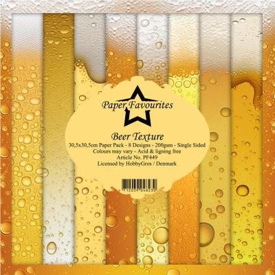 Paper Favourites Designpapier - Beer Texture