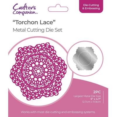 Gemini Create-a-Card Dies - Torchon Lace