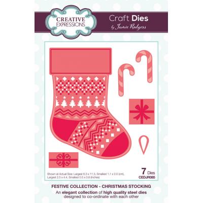 Creative Expressions Craft Dies Christmas Stocking