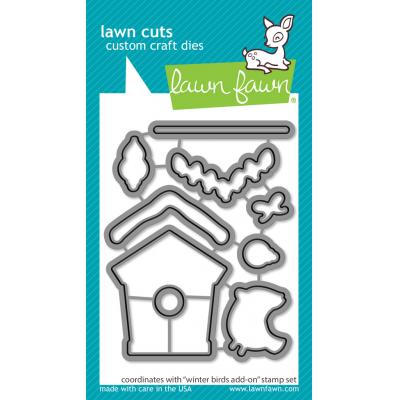 Lawn Fawn Lawn Cuts Winter Birds Add-On