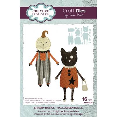 Creative Expressions Craft Dies Halloween Dolls