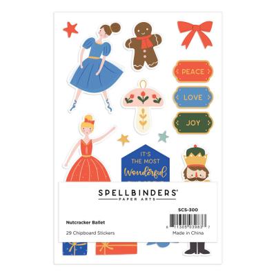 Spellbinders Nutcracker Ballet - Chipboard Stickers