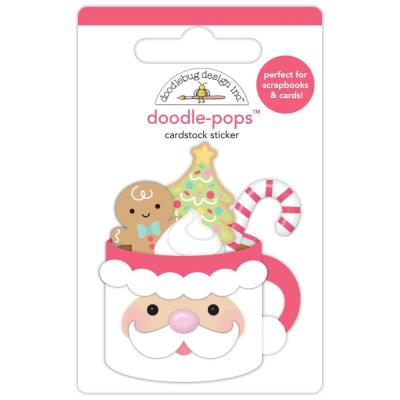 Doodlebug Gingerbread Kisses - Christmas Cocoa