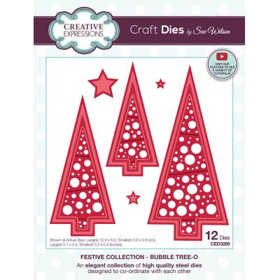 Creative Expressions Craft Dies Bubble Tree-O