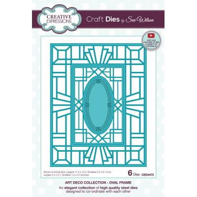 Creative Expressions Sue Wilson Craft Die Oval Frame