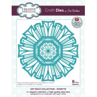 Creative Expressions Sue Wilson Craft Die Rosette