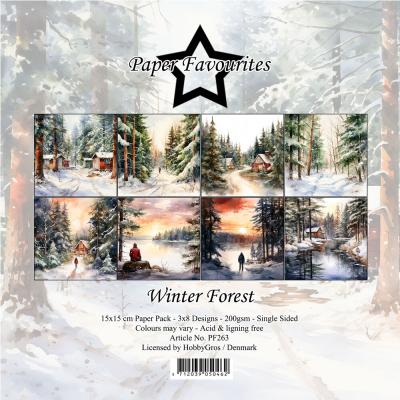 Paper Favourites Paper Pack - Winter Forest