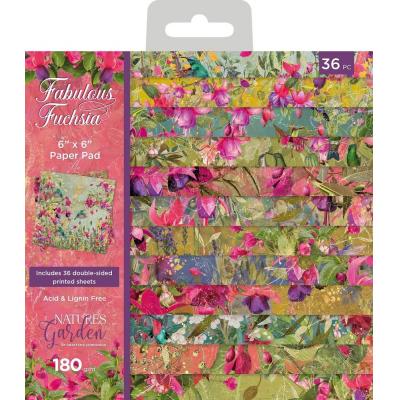 Crafter's Companion Fabulous Fuchsia - Paper Pad