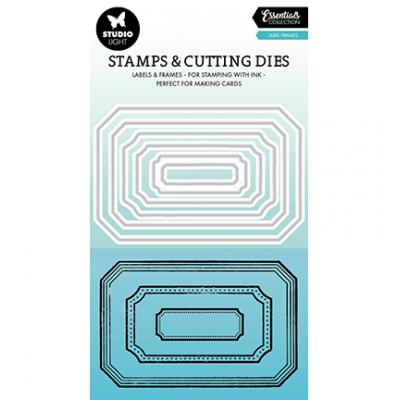 StudioLight Cutting Dies Essentials - Label Frames