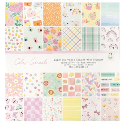 American Crafts Celes Gonzalo Rainbow Avenue - Paper Pad