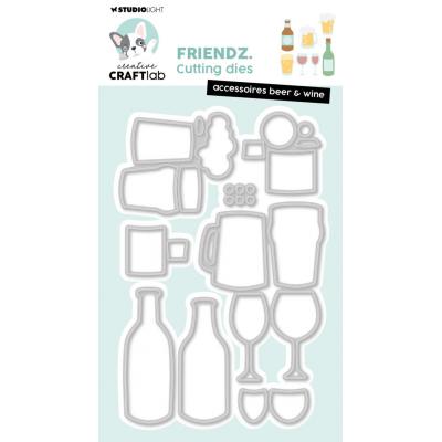 StudioLight Cutting Dies - Accessoires Beer & Wine