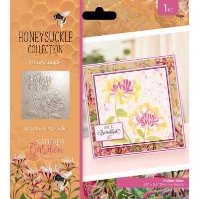 Crafter's Companion Honeysuckle - 3D Embossing Folder