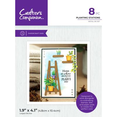 Crafter's Companion Garden Collection Metal Dies - Planting Station