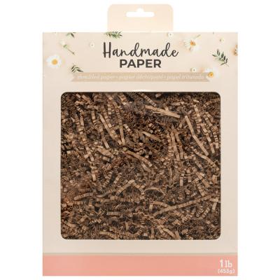 American Crafts Handmade Paper - Shredded Paper Kraft