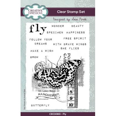 Creative Expressions Sam Poole Stempel - Fly