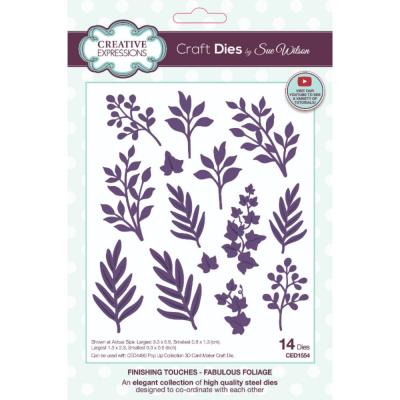 Creative Expressions Sue Wilson Craft Die - Fabulous Foliage