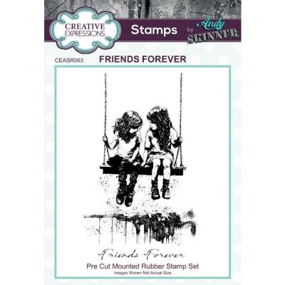 Creative Expressions Stempel - Friends Forever