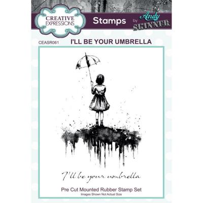 Creative Expressions Stempel - I'll Be Your Umbrella