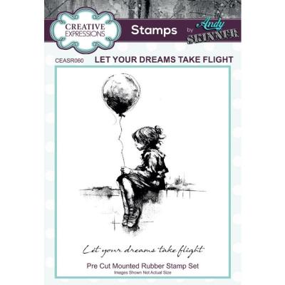 Creative Expressions Stempel - Let Your Dreams Take Flight