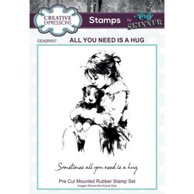 Creative Expressions Stempel - All You Need Is A Hug