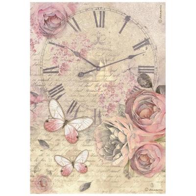 Stamperia Shabby Rose - Clock