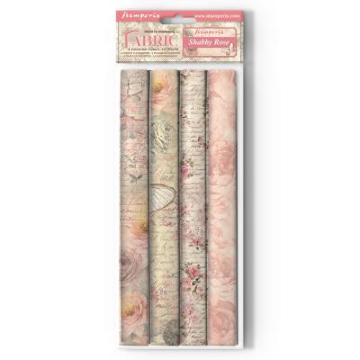 Stamperia Shabby Rose - Fabric Sheets