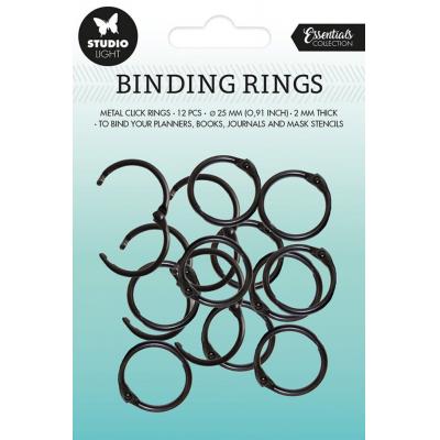 StudioLight Binding Rings Black