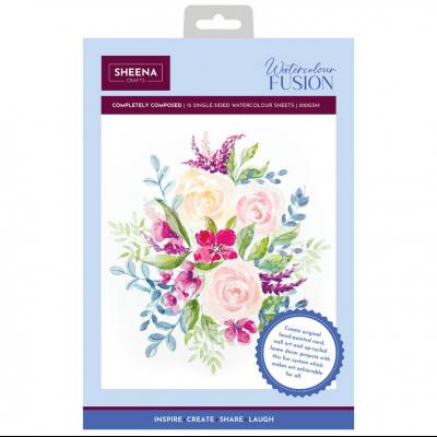 Crafter's Companion Watercolour Fusion Pad Completely Composed