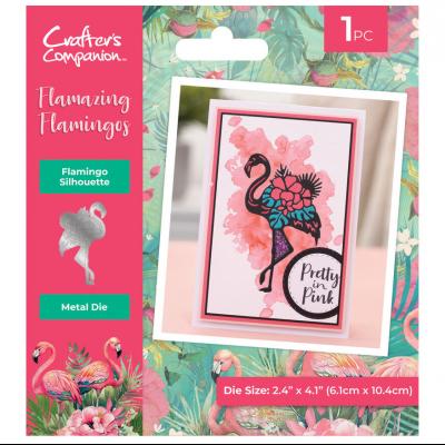 Crafter's Companion Flamazing Flamingos - Flamingo Silhouette