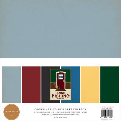 Carta Bella Gone Fishing - Coordinating Solids