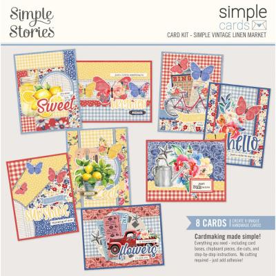 Simple Stories Simple Vintage Linen Market - Simple Cards Kit