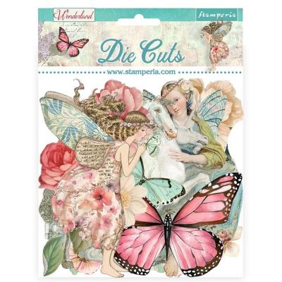 Stamperia Wonderland - Die Cuts Assorted