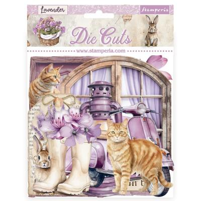 Stamperia Lavender - Die Cuts Assorted