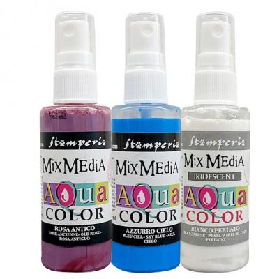 Stamperia Lavender - Aquacolor Paint Kit